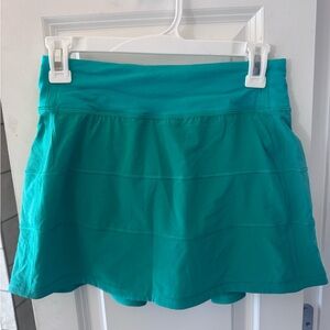 Lululemon Athletica Turquoise Skort
